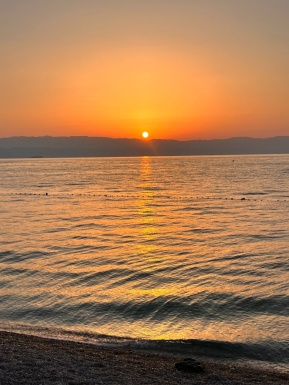 Sonnenuntergang am Meer