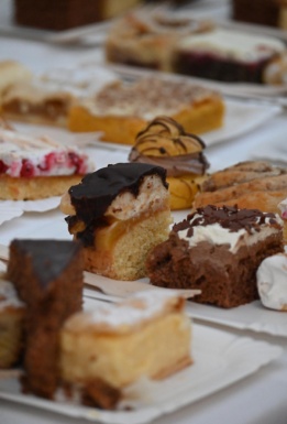 Verschiedene Mehlspeisen