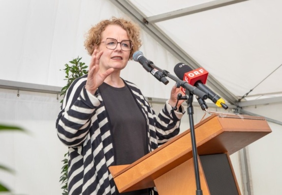 Mag. Christiane Teschl-Hofmeister am Redepult