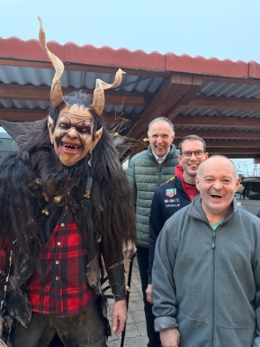 3 Männer und ein Krampus
