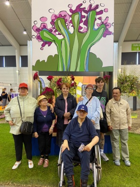 Gruppenfoto auf der Gartenbaumesse in Tulln