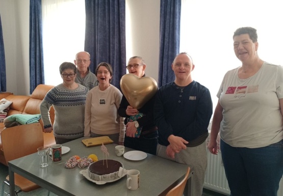 Gruppenbild mit dem Geburtstagskind