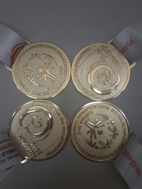 Vier Goldmedaillen