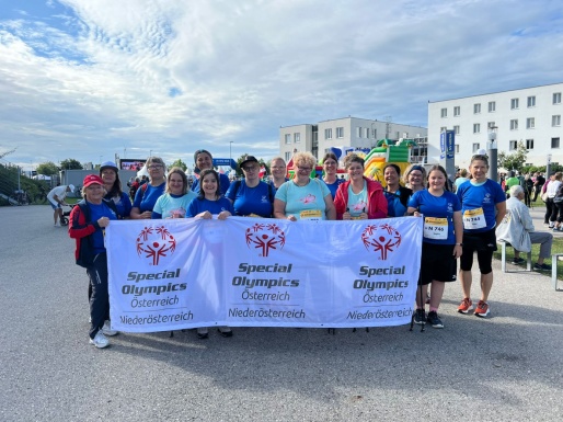Gruppenfoto von Sportlerinnen