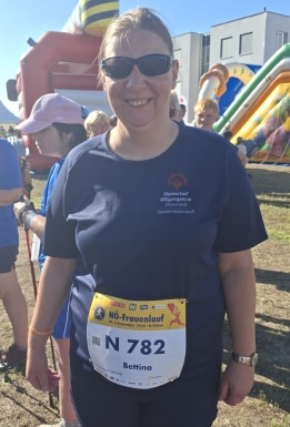 Foto einer Sportlerin